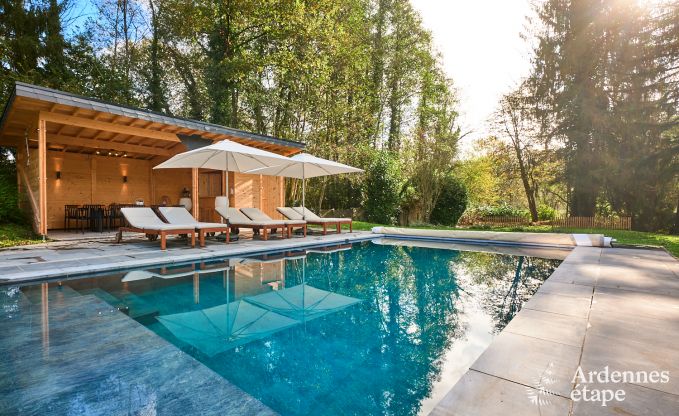 Luxury villa in Anhe for 15 persons in the Ardennes