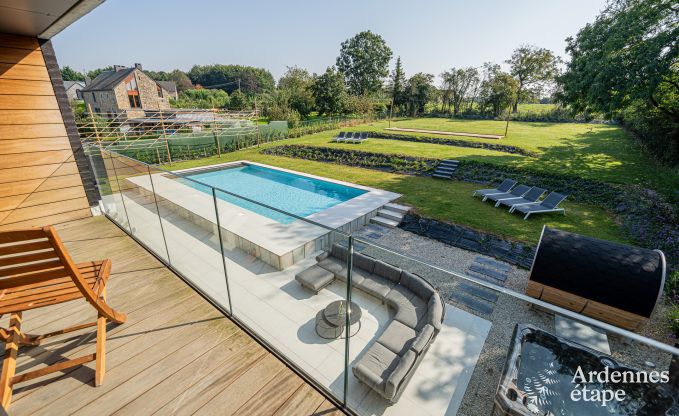 Luxury villa in Assesse for 14 persons in the Ardennes