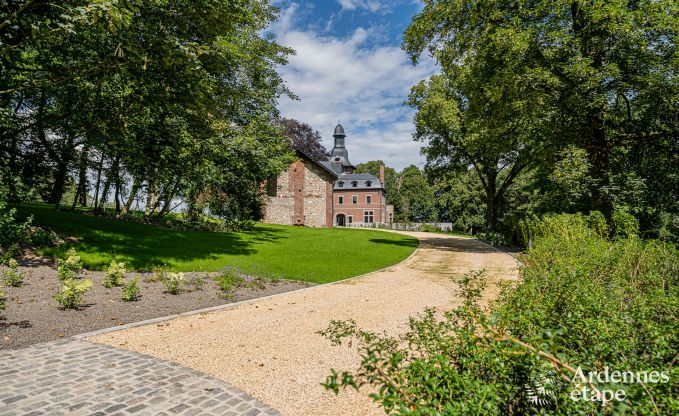 Luxurious castle with swimming pool and wellness in Aubel, Ardennes