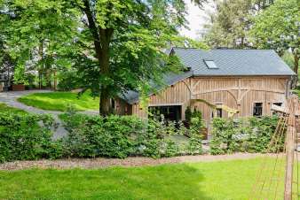 Luxury holiday chalet in Bastogne for 6 people with sauna and garden