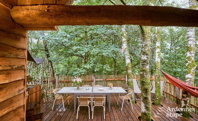 Beautiful wooden stilt house Bertrix, Ardennes