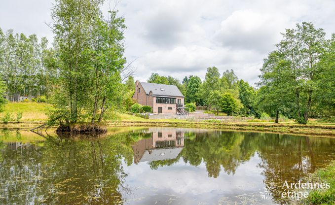 Holiday home with swimming pool and fishing pond in Couvin, Ardennes