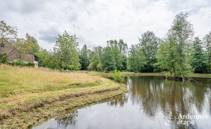 Holiday home with swimming pool and fishing pond in Couvin, Ardennes