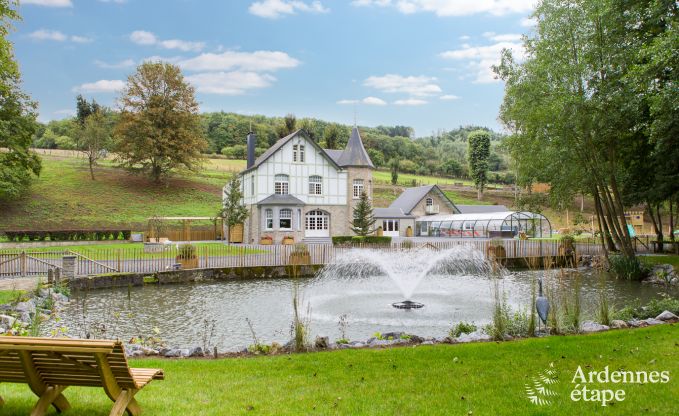 Luxury villa in Durbuy for 15 persons in the Ardennes