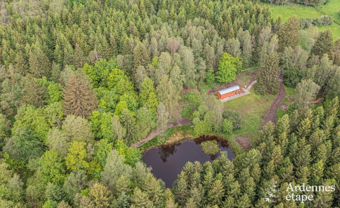 Romantic getaway in the Ardennes: Unusual house in Francorchamps for 2 people, guaranteed nature immersion