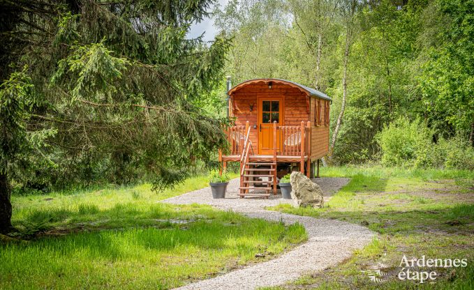 Romantic getaway in the Ardennes: Unusual house in Francorchamps for 2 people, guaranteed nature immersion