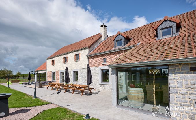 Holiday home with indoor pool in Froidchapelle, Ardennes