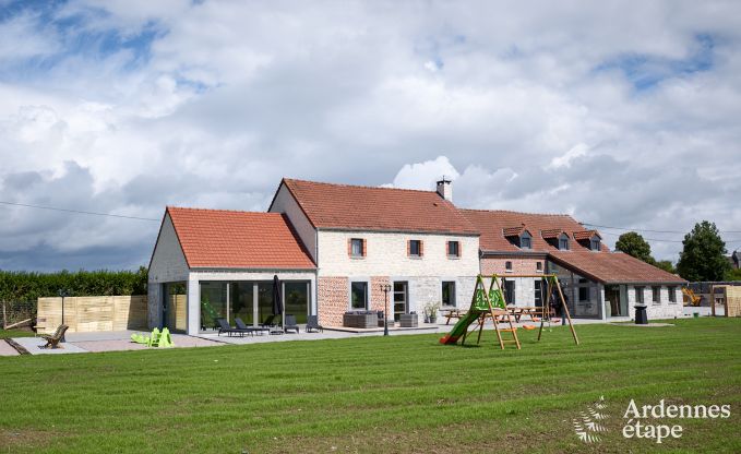 Holiday home with indoor pool in Froidchapelle, Ardennes