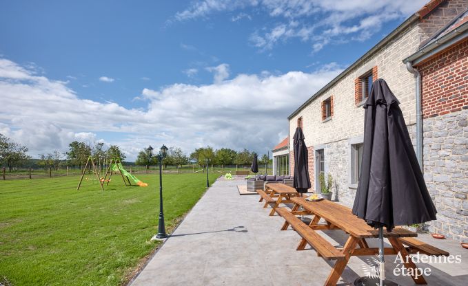 Holiday home with indoor pool in Froidchapelle, Ardennes