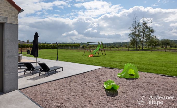 Holiday home with indoor pool in Froidchapelle, Ardennes