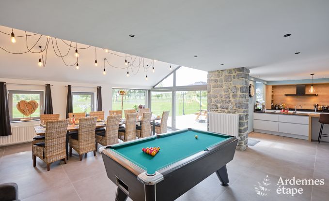 Holiday home with indoor pool in Froidchapelle, Ardennes