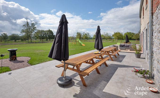 Holiday home with indoor pool in Froidchapelle, Ardennes