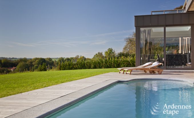 Luxury villa in Froidthier (Aubel) for 10 persons in the Ardennes