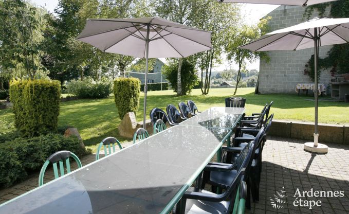 Holiday cottage in Gouvy for 18 persons in the Ardennes