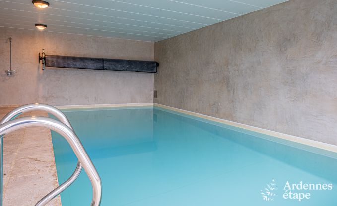 luxury villa in Houffalize: accommodation for 18 people with pool, sauna, and private garden in the Ardennes