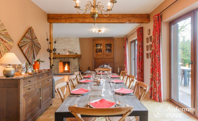 Luxury villa in La Roche-En-Ardenne for 9 persons in the Ardennes