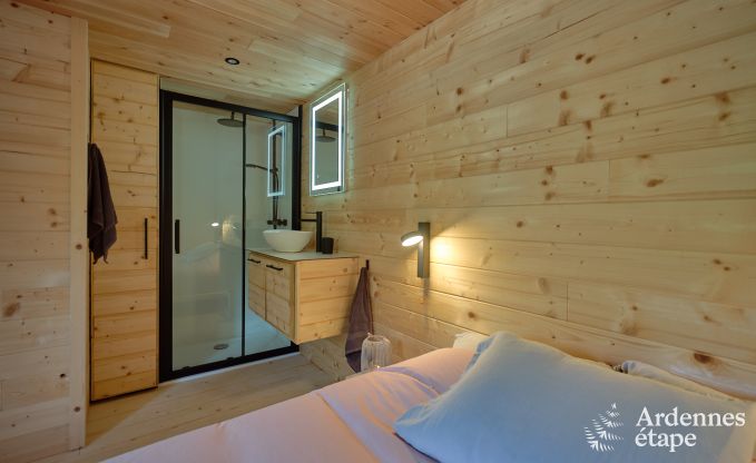 Environmentally friendly chalet in La Roche-en-Ardenne, on the banks of the Ourthe