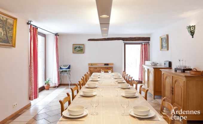 Holiday home in La Roche for 13 people in the Ardennes