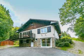 Chalet with open fireplace and sauna in Malmedy, High Fens nature park