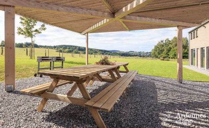 Holiday cottage in Manhay for 12 persons in the Ardennes