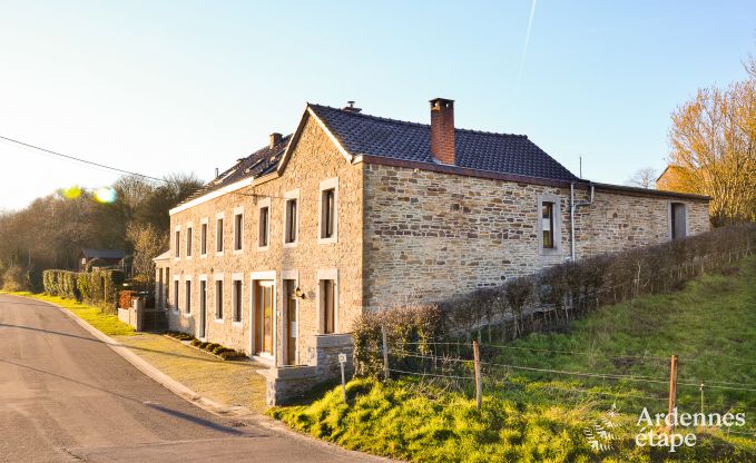 Holiday cottage in Marchin for 4/6 persons in the Ardennes