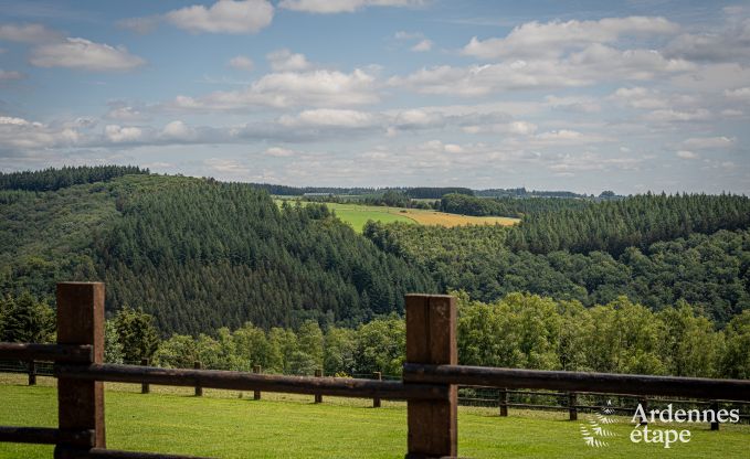 Holiday home with stunning views for 2 people in Rochehaut, Ardennes