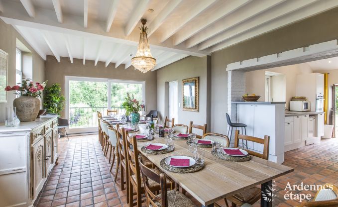 Holiday cottage in Saint-Hubert for 18 persons in the Ardennes