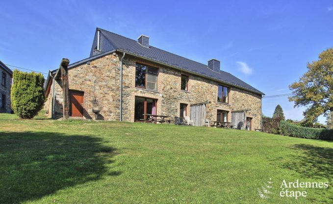 Holiday home in Sainte-Ode: haven of peace in the Ardennes for 6 people with modern amenities