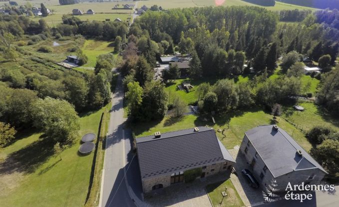 Holiday home in Sainte-Ode: haven of peace in the Ardennes for 6 people with modern amenities