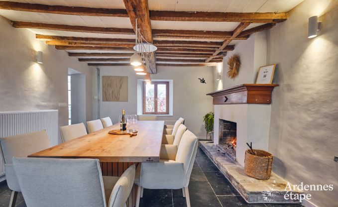 Holiday cottage in Yvoir for 10 persons in the Ardennes